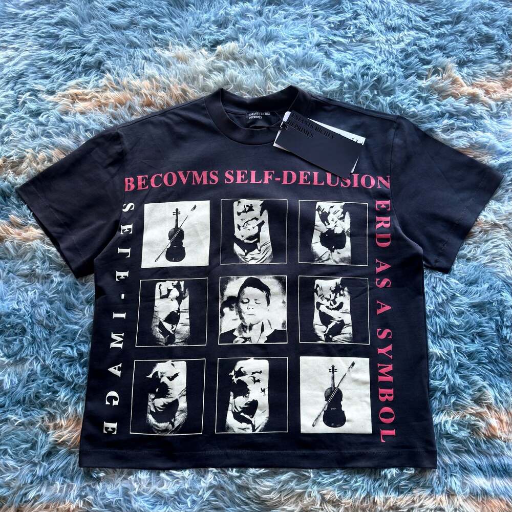 Enfants Riches Déprimés Violin Sleep Tee Black